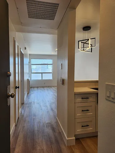Floor plan 1 bed / 1 bath
