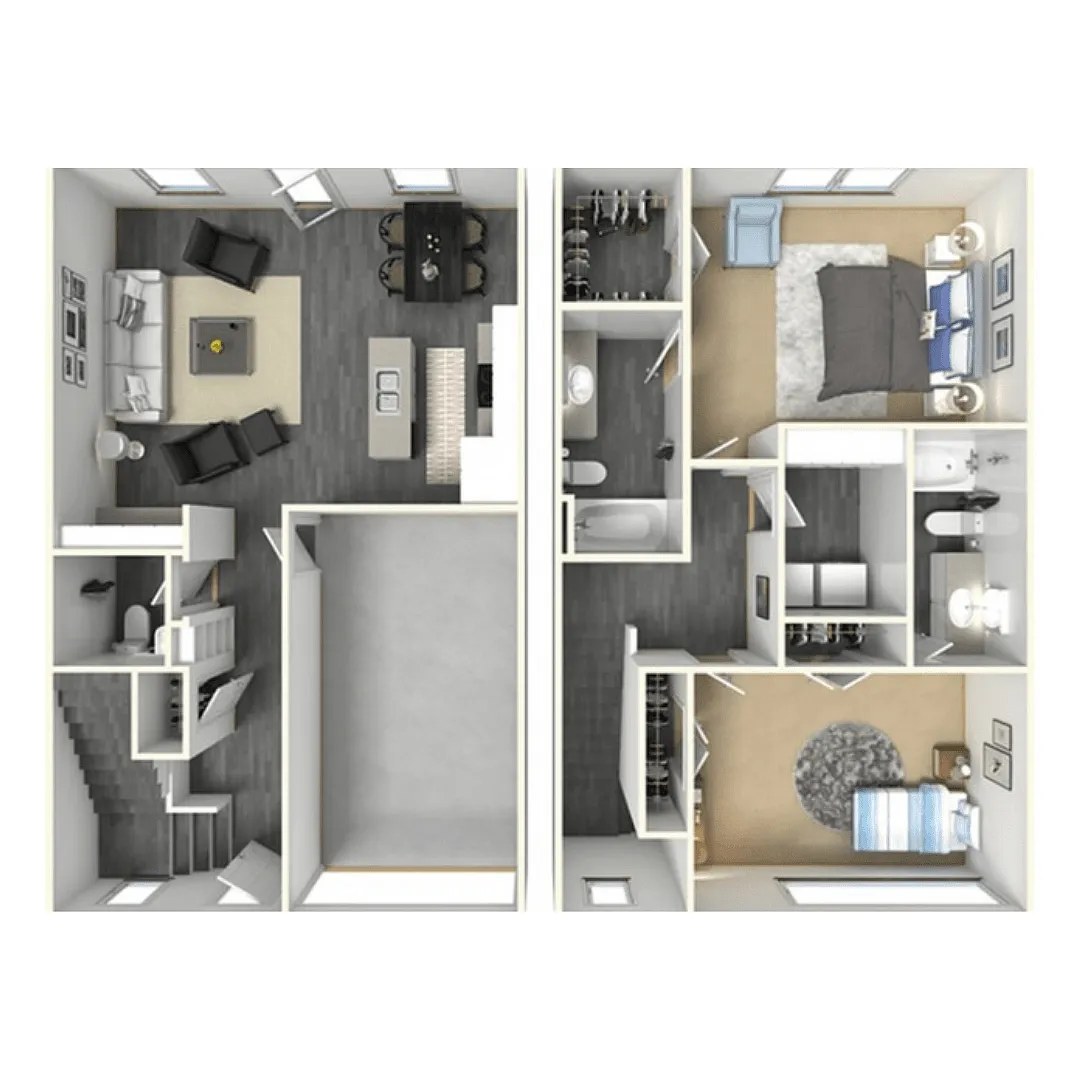 Floor plan 2B