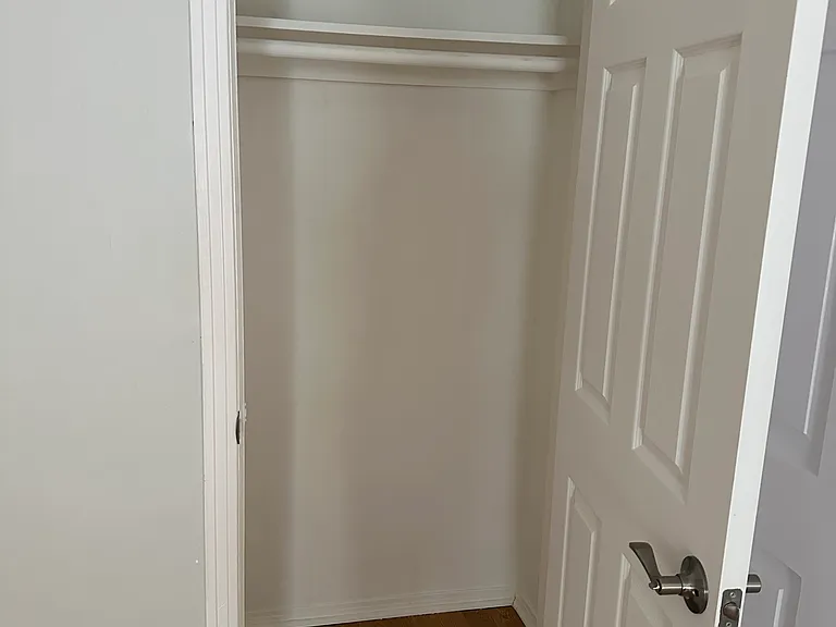 Guest closet near entryway