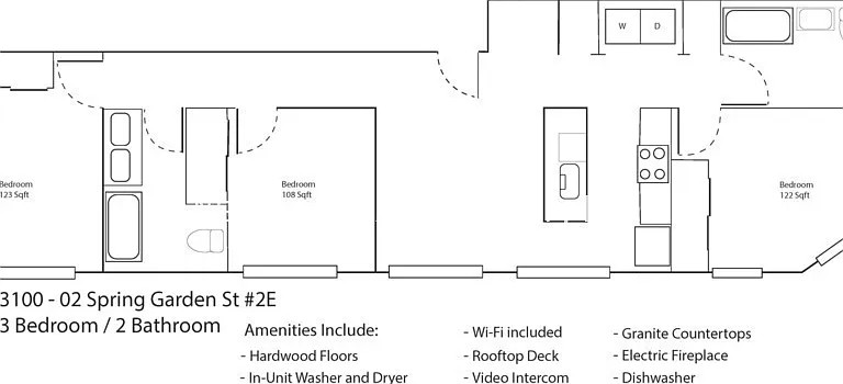 3100 Spring Garden St #2E — Photo 18