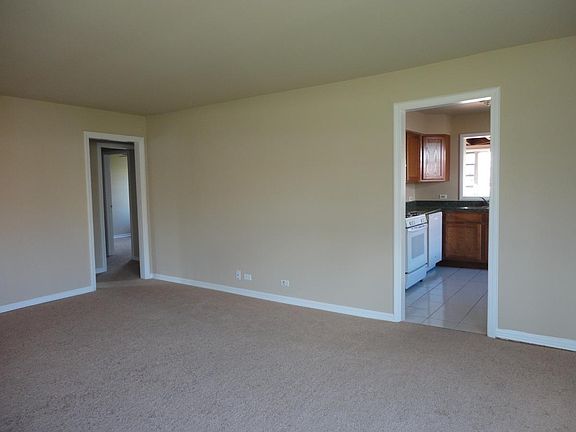 Living room looking towards kitchen