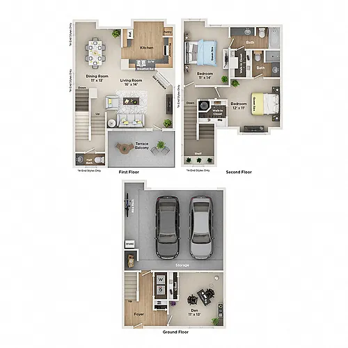 Floor plan The Lincoln (C4THp)