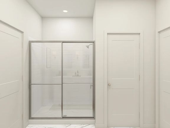 Primary bath with shower