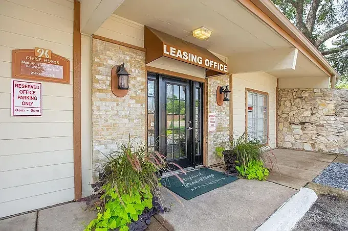 leasing office exterior