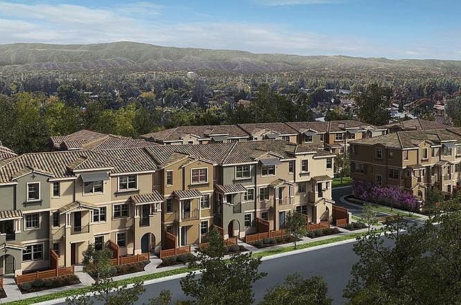 Aerial view of complex