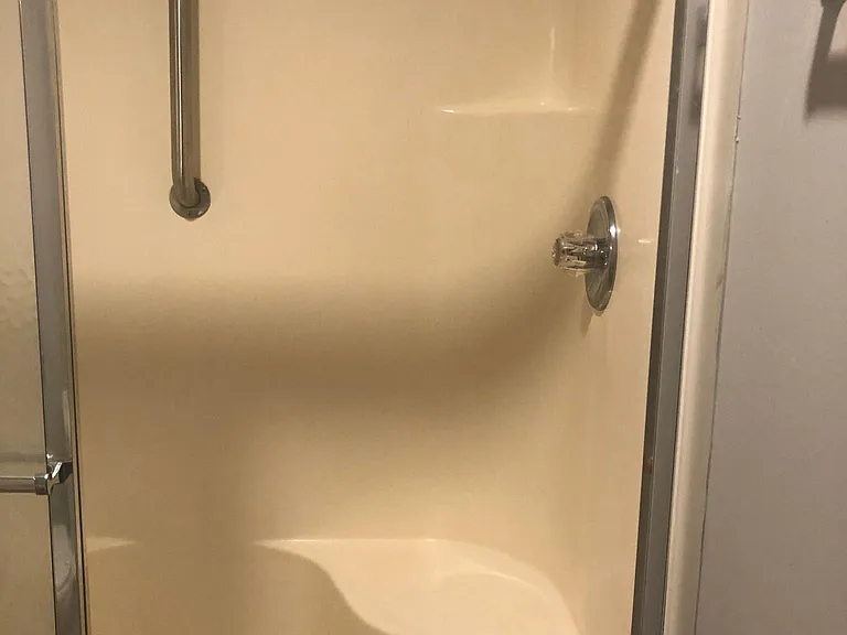 Master bathroom with shower