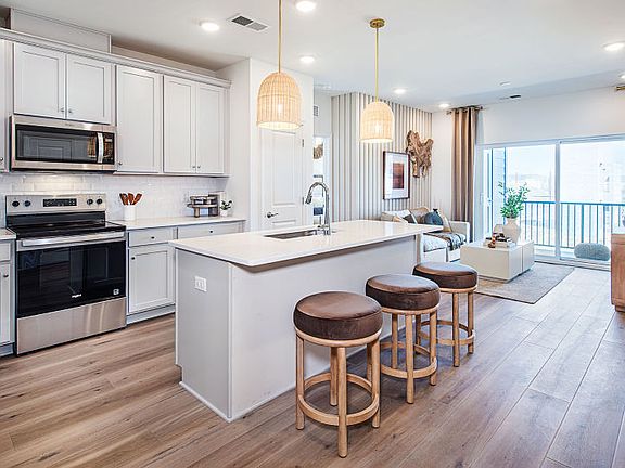 Open kitchen layout