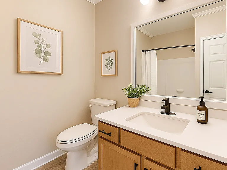 Newly Renovated bathroom