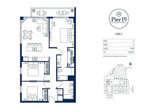 Floor plan LINE 3