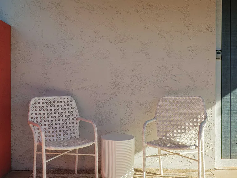 Private patio
