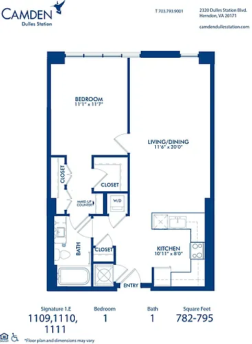 Floor plan Signature 1.E