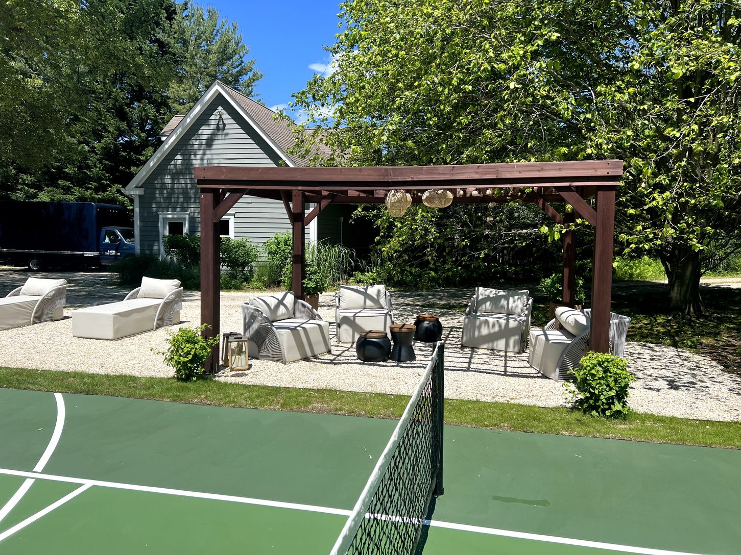  Pickleball with Lounging Area