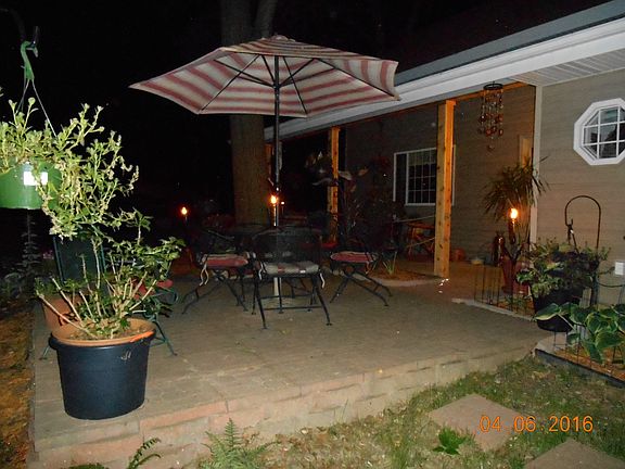 patio at night