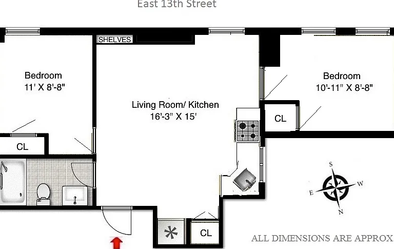 251 E 13th St #2 — Photo 2