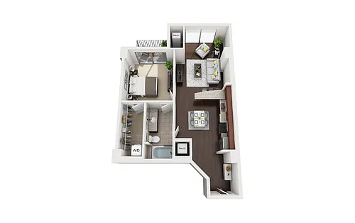 Floor plan The Metro - 04/14