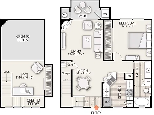 Floor plan Plan F