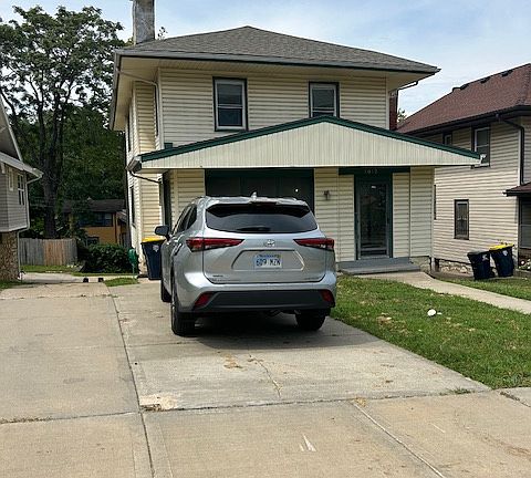 Parking in front and back of the house