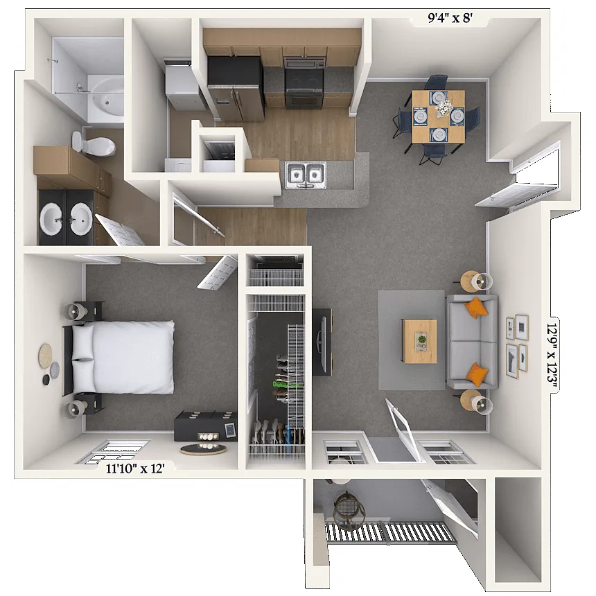 Floor plan The Chalet