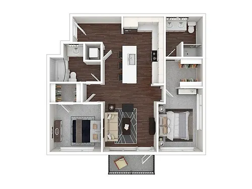 Floor plan 2X2