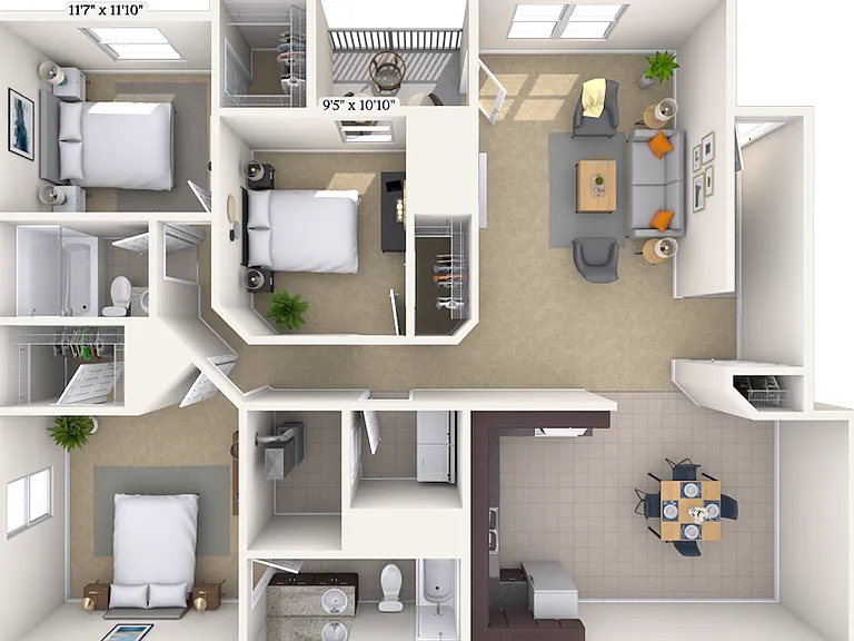 Crosswinds Apartments — Photo 36