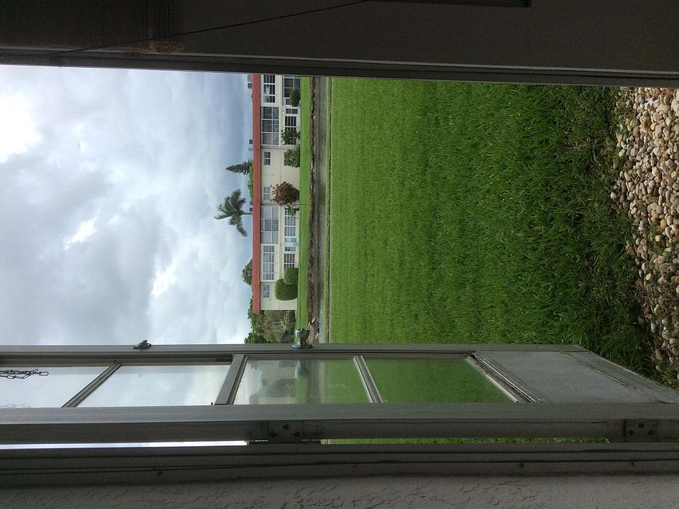 This would be the view out your sun porch to the canal