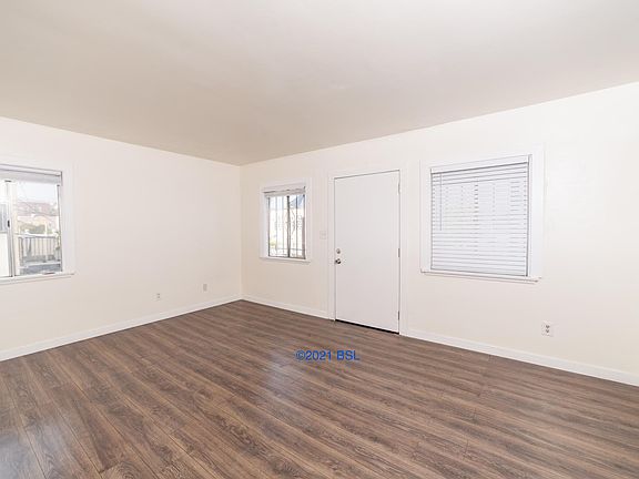 Living Room with brand new floors.