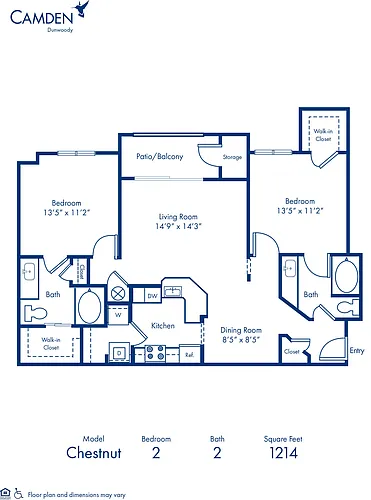 Floor plan Chestnut