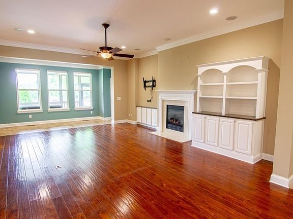 Large open living room