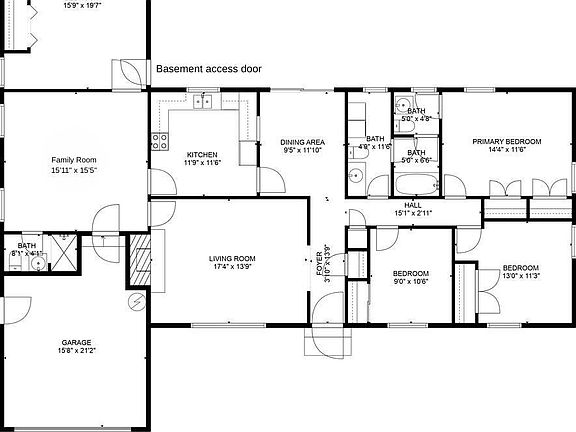 3rd image of 1701 E Arden Dr