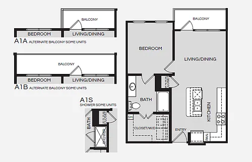 Floor plan A1A