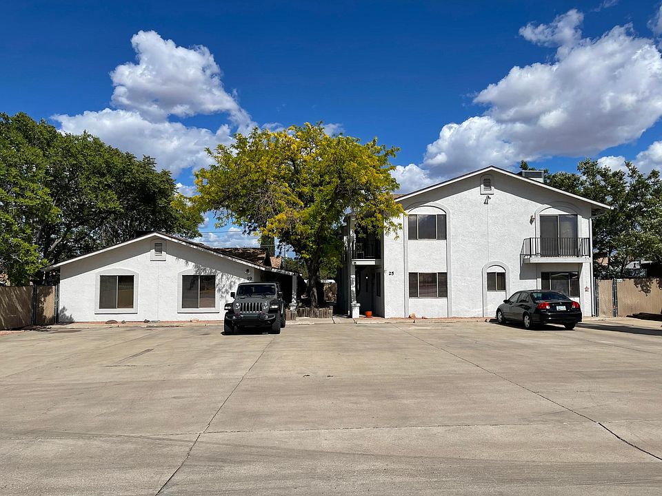 Apartment is front left
