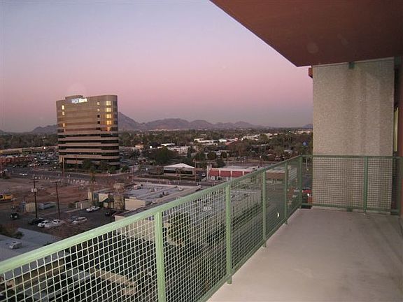 Even city views from balcony