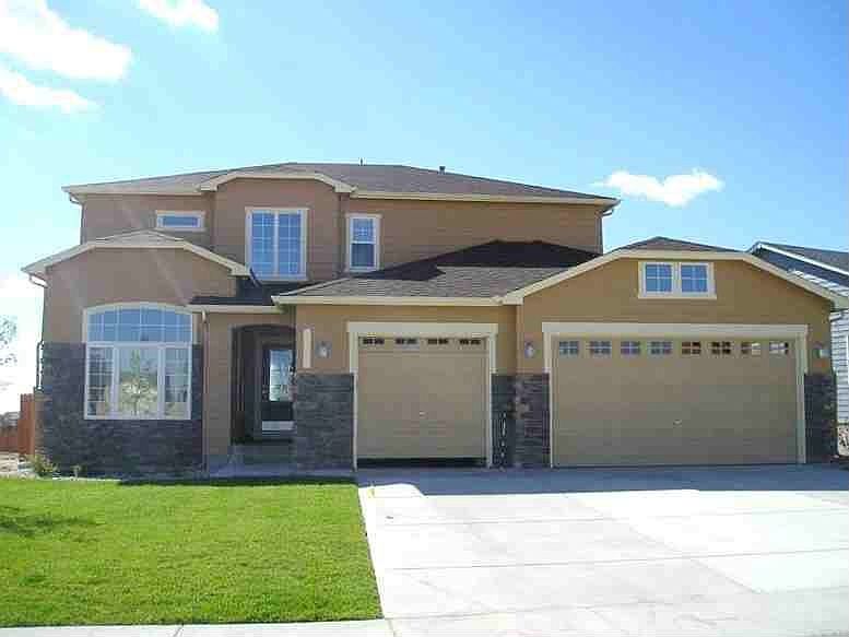 We added a fountain/pond in front of the bay window!