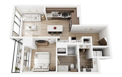 Floor plan B