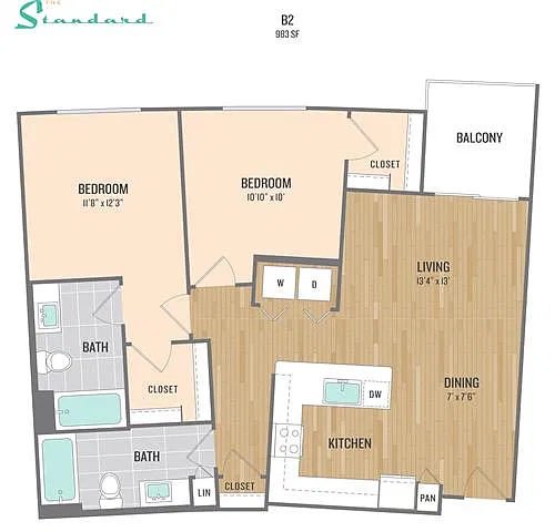 Floor plan B2