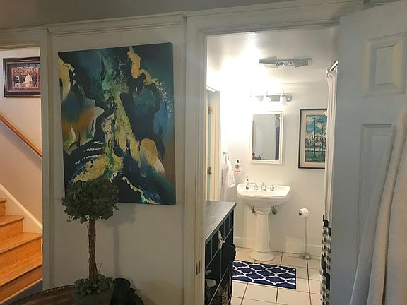 1st Floor View of Bath from Bedroom