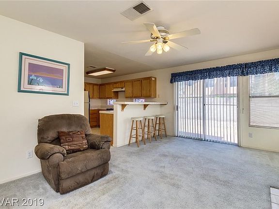 Family room adjoins the kitchen...