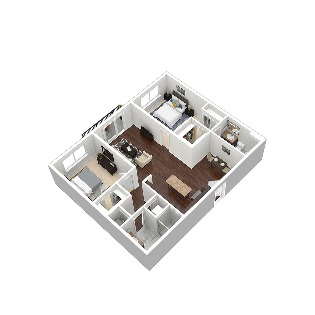Floor plan B7