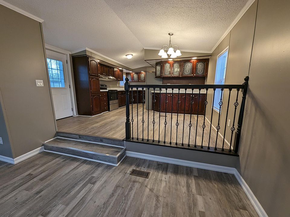 View from edge of living room