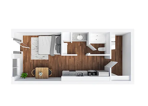 Floor plan Studio - A