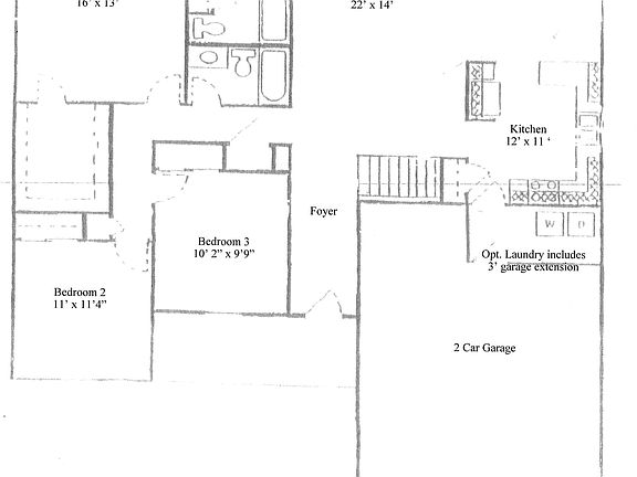 Willow II Floor Plan