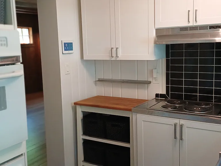 Dishwasher below oven on the left.