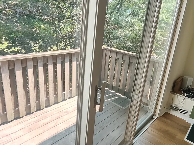 Balcony from the living room