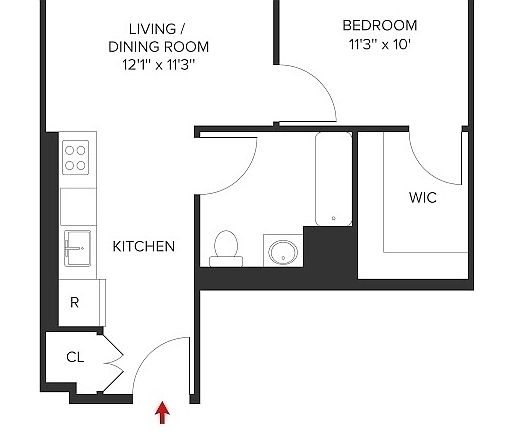 2nd image of 321 E 3rd St #5D