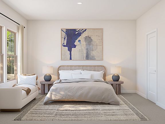 Primary suite with primary bath