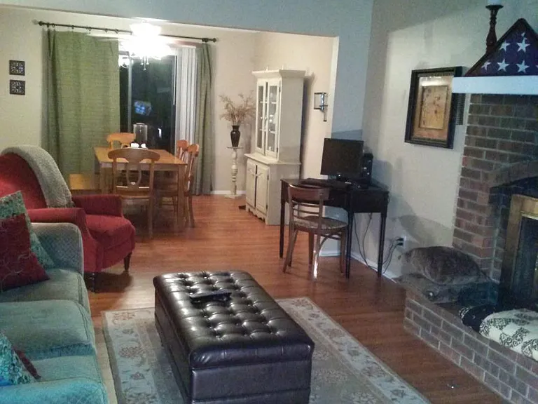 Previous tenant's Family room