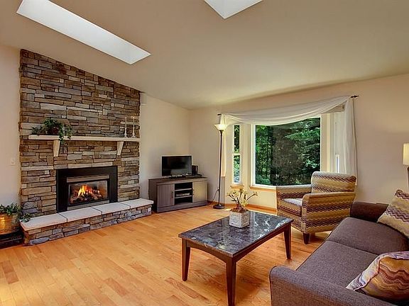 Vaulted ceilings throughout