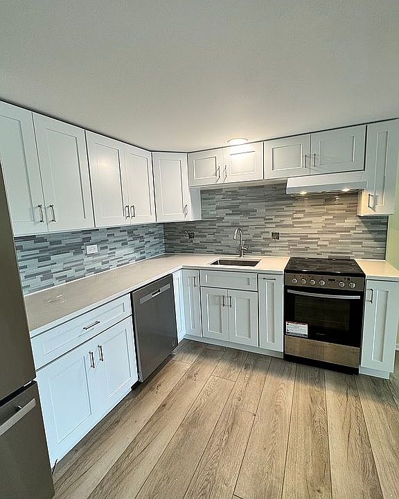 Newly installed kitchen