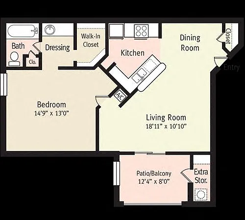 Floor plan The Mediterranean