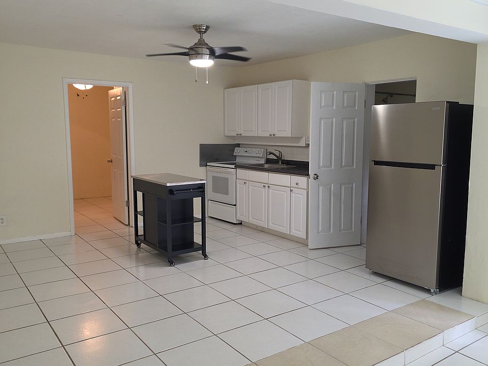 New fridge, rolling cart/island too